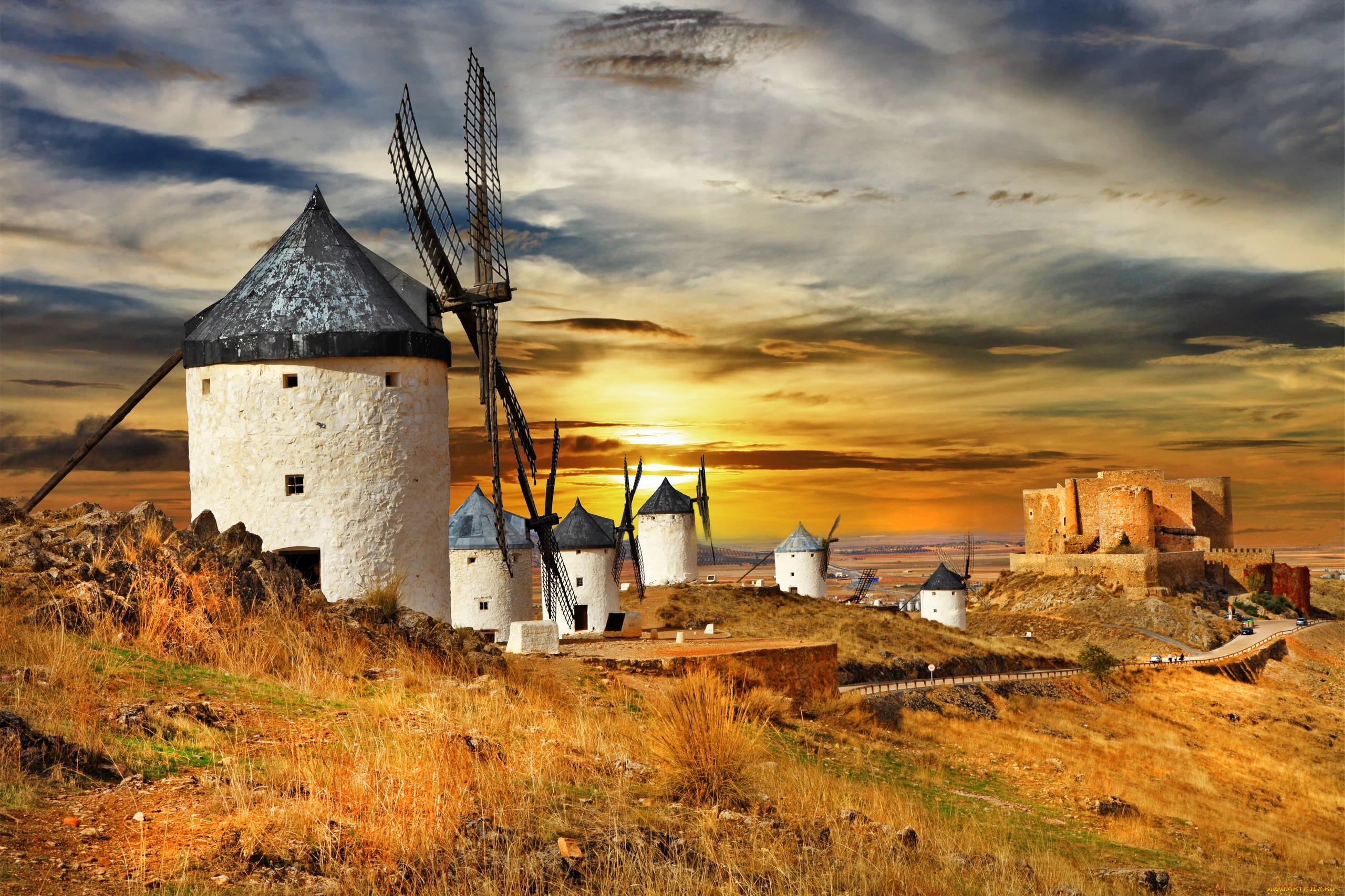 windmils of spain, , , windmils, of, spain